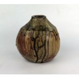 Janet Leach Studio Pottery Stoneware Ovoid Vase, 17cm
