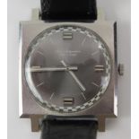 Gent's Jules Jürgensen Stainless Steel Cased Manual Wind Wristwatch, 28.5mm case with 17 jewel