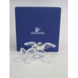 Swarovski Crystal Turtle Doves 657378 A 7621 in Original Box