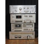 Tensai TA-2030 Stereo Amplifier, Hitachi D-220, Marantz Model 5000 and Denyo Model TU-3000L