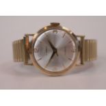 Gent's CHALET 9ct Gold Cased Dress Watch. Running