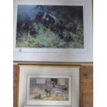 David Shepherd (1931 - 2017) OBE, FRSA, British Wildlife Artist, 'The Mountain Gorillas of