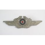 WWII German Luftwaffe Cap Badge, 13.7cm