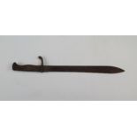German Sawback 'Butcher' Bayonet, blade marked WAFFENFABRIKMAUSER A.G. OBENDORF A.N.