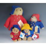Padding Bear 1980's Collection including two by Gabrielle Deigns and two by Eden
