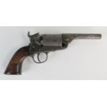 Colt 'Long Colt' Five Shot Percussion Revolver, 10mm proofed on all chambers, indistinct colt type