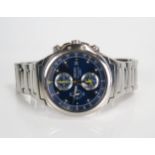 Modern SEIKO Chronograph Wristwatch. Needs battery. SOLD ON BEHALF OF CHARITY