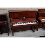 Steinway (c1886) An upright piano in a mahogany case. This piano has been restored in the recent
