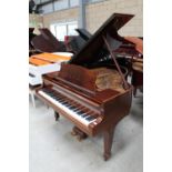 Steinway (c1935) A 5ft 1in Model S grand piano in a mahogany case on square tapered legs; together