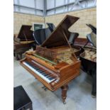 Bechstein (c1903) A 7ft 3in Model C grand piano in a rosewood case on turned octagonal legs.