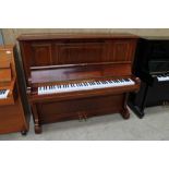 Bechstein (c1925) A Model 8 upright piano in a rosewood case.