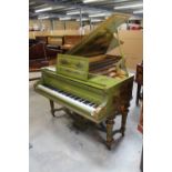 Erard No 82890 (c1902) A fine 7ft 3in grand piano in a Louis XVI style case painted in the Vernis