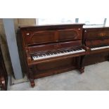 Steinway (c1900) An upright piano in a rosewood case. IRN: QB15VH45