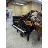 Yamaha (c2011) A 4ft 11in Model GB1-K Silent Series grand piano in a bright ebonised case, on square