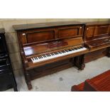 Steinway (c1900) A ‘Vertegrand’ upright piano in a rosewood case. IRN: FBUFMG3H