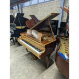 Bechstein London (c1930s) A 4ft 8in grand piano in a mahogany case on square tapered legs;