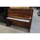 Weber (c2018) A Model 121 upright piano in a bright rosewood case.