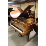 Steinway (c1904) A 6ft 11in Model B grand piano in a rosewood case on turned and fluted legs. IRN: