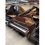 Bluthner (c1992) A 5ft 5in Model 10 grand piano in a mahogany case on square tapered legs;