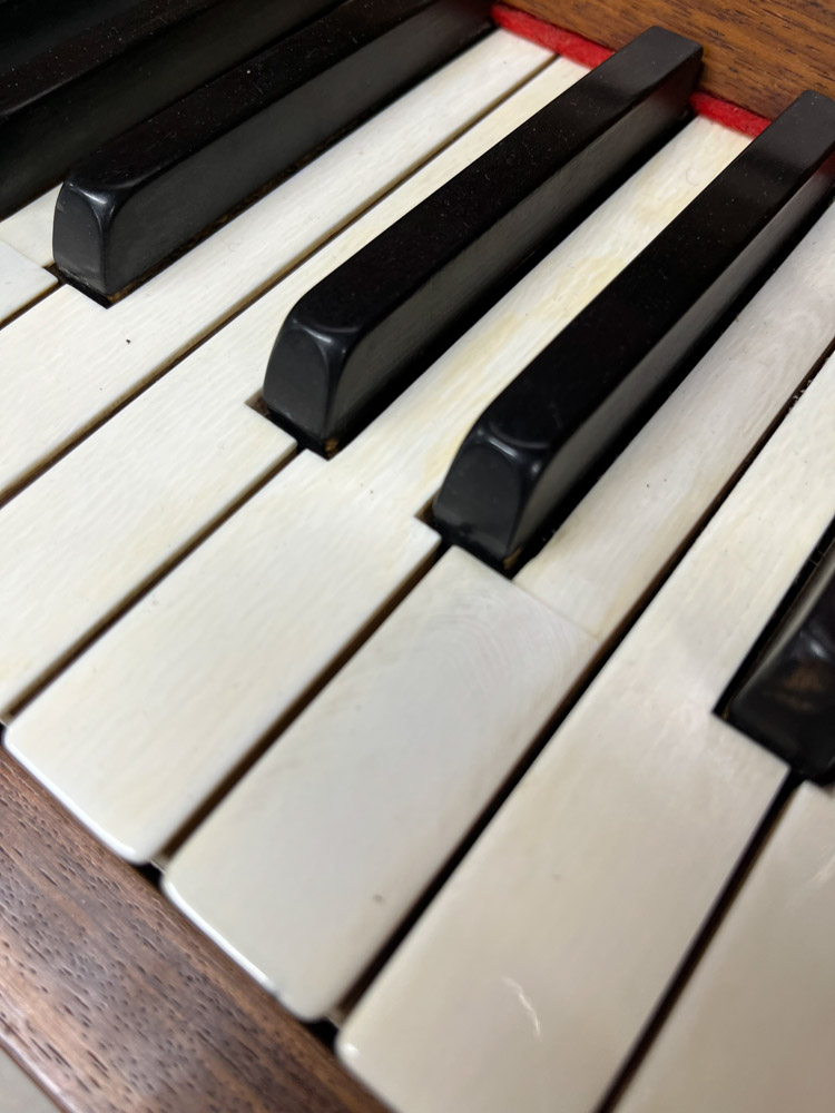 Bechstein (c1911) A Model 8 upright piano in a rosewood case. - Image 4 of 6