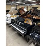 Blüthner (c1975) A 5ft 5in Model 11 grand piano in a bright ebonised case on square tapered