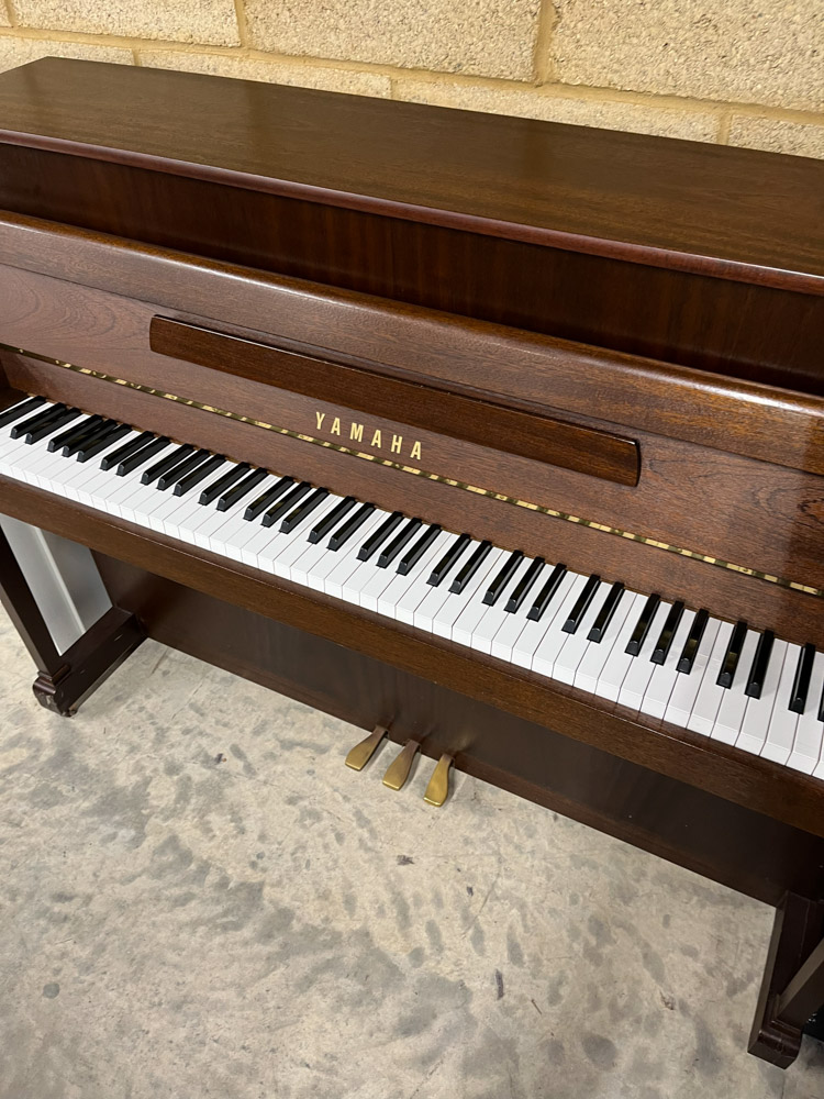 Yamaha (c2001) A Model P110N upright piano in a satin mahogany case; together with a stool. - Image 2 of 5
