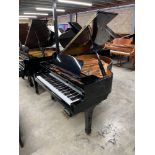 Yamaha (c2005) A 5ft 3in Model C1 grand piano in a bright ebonised case on square tapered legs;