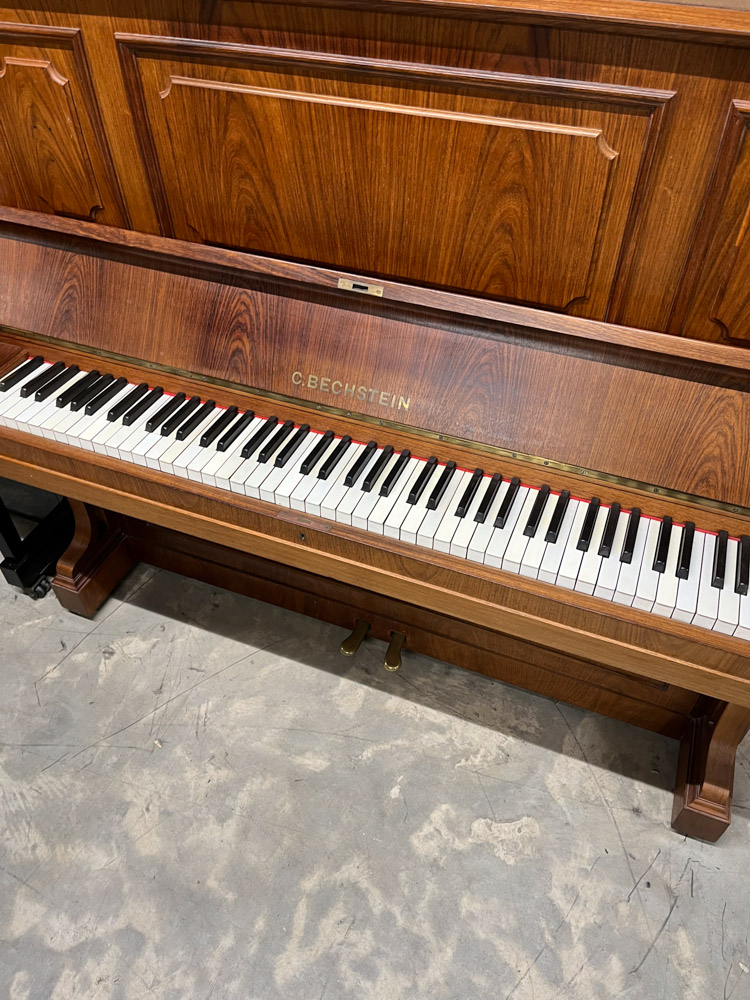 Bechstein (c1911) A Model 8 upright piano in a rosewood case. - Image 2 of 6