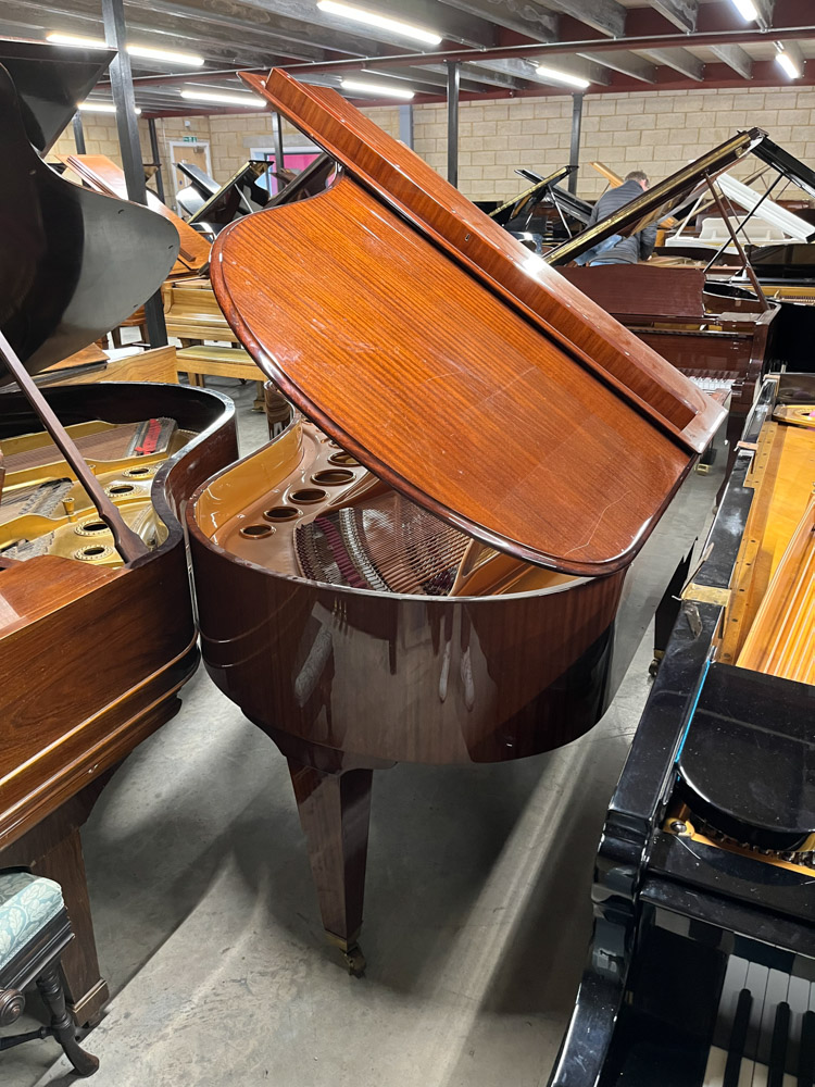 Bösendorfer (c1969) A 6ft 7in Model 200 grand piano in a bright mahogany case on square tapered - Image 7 of 8