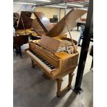 Blüthner (c1932) A 4ft 11in grand piano in a carved Adam style French walnut case, on dual square