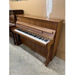 W Hoffmann by Bechstein (c1998) A Model Trend 115 upright piano in a walnut case; together with an