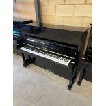 Yamaha (c1994) A 121cm Model MC10A upright piano in a bright ebonised case.