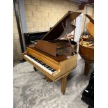 Steinway (c1927) A 5ft 7in Model M grand piano in a mahogany case on square tapered legs.
