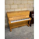 Petrof (c2000) A Model 118 upright piano in a traditional satin cherrywood case; together with a
