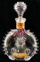 A Remy Martin 'Louis XIII' Cognac glass decanter bottle, designed by Baccarat,