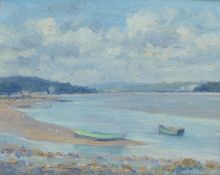 Leslie Joseph Watson (1906-1992), 'Grange-over-Sands', oil on board, signed lower right,