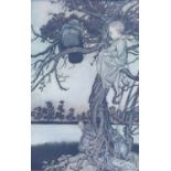 After Arthur Rackham, two prints from the Kensington Gardens series,