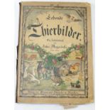 'Lebende Thierbilder', a late 19th century German picture book illustrated by Lothar Meggendorfer,