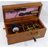 A 19th century 'Improved Magneto-Electric machine', manufactured by S Maw, Son and Thompson,