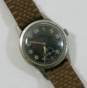 A WWII German military issue wrist watch,