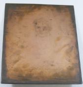 A late 18th/early 19th century engraved copper plate,