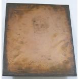 A late 18th/early 19th century engraved copper plate,