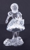 Swarovski Crystal Glass, 'Red Riding Hood with Basket', boxed.