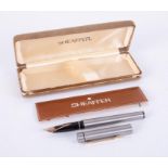 A Schaeffer 14k knib pen with engraving 'H.V.P. 8.12.79' boxed.