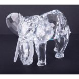 Swarovski Crystal Glass, Annual Edition 1993 'Inspiration Africa- The Elephant', boxed.