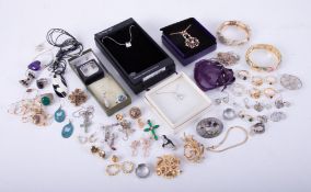 A mixed bag of costume jewellery to include the brand 'Pia', Autograph for M&S, some