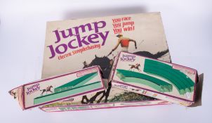 An electric steeplechasing 'Jump Jockey' game.