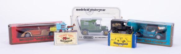 A collection of model cars including Models Of YesterYear, Matchbox etc, approx 45.