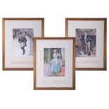 Dickens series of prints by Frank Reynolds including series 3, 6, 4, 1,5 and 2, 25cm x