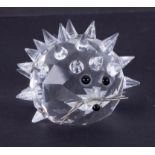 Swarovski Crystal Glass, 'Hedgehog', boxed.